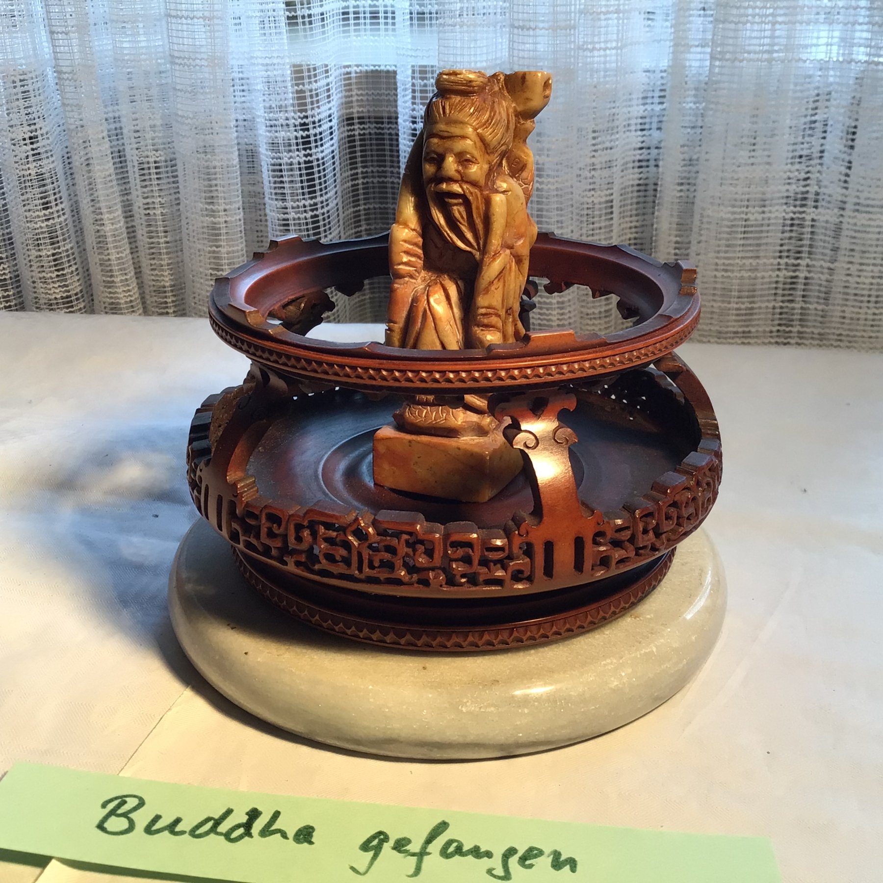 Buddha gefangen